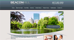 Desktop Screenshot of beaconhilldentalassociates.com